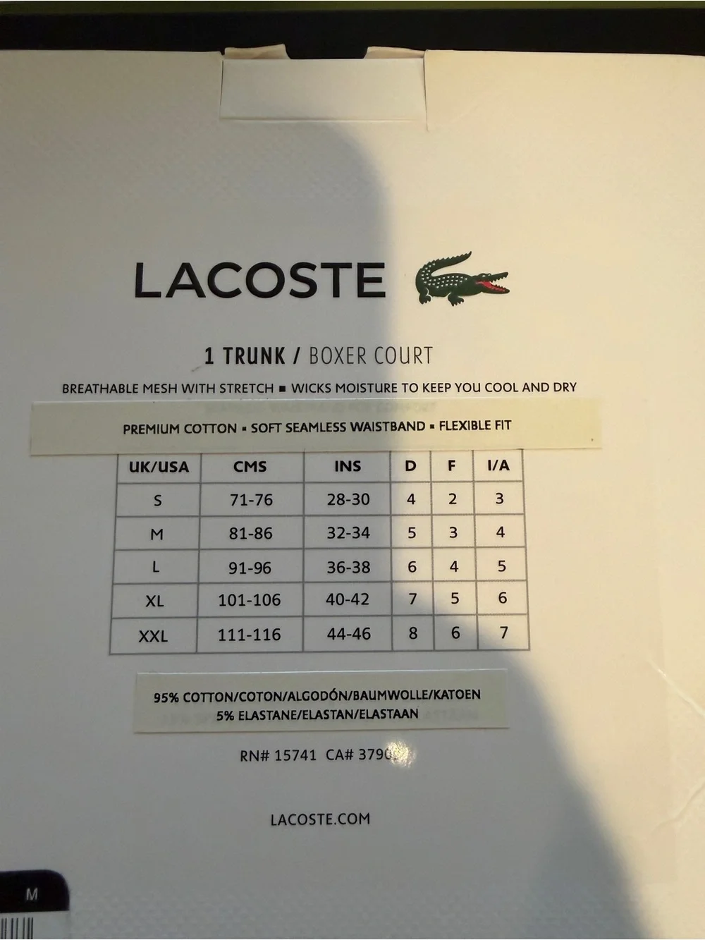 Lacoste limited edition